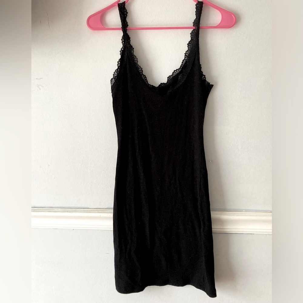 “AMBIANCE” Lace Tank Top Dress